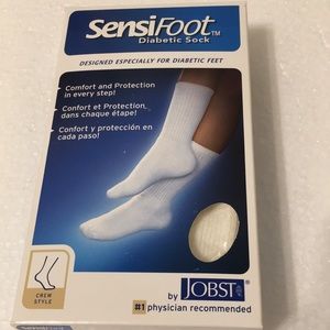 SENSIFOOT BY JOBST DIABETIC CREW STYLE SOCKS